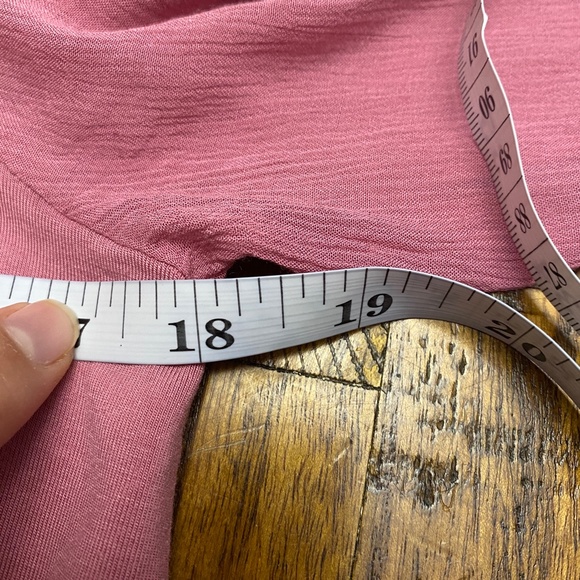 NWT Soft Surroundings Pink Tunic Blouse - Picture 11 of 13